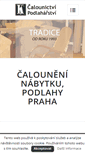 Mobile Screenshot of calounictvi-podlaharstvi.cz